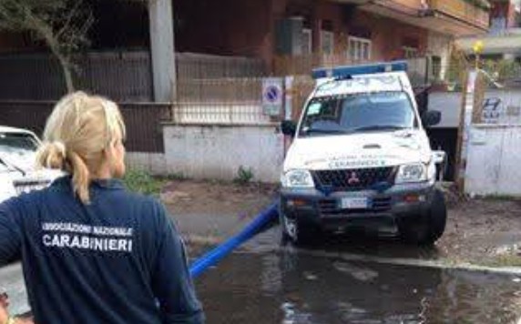 Intervento maltempo protezione civile